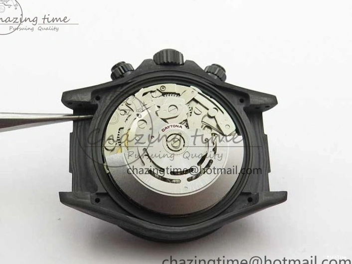 MiroTime 0406 Daytona DIW Carbon OMF Best Edition Blue Paint Dial on Deep Blue Nylon Strap A Tailored 2842